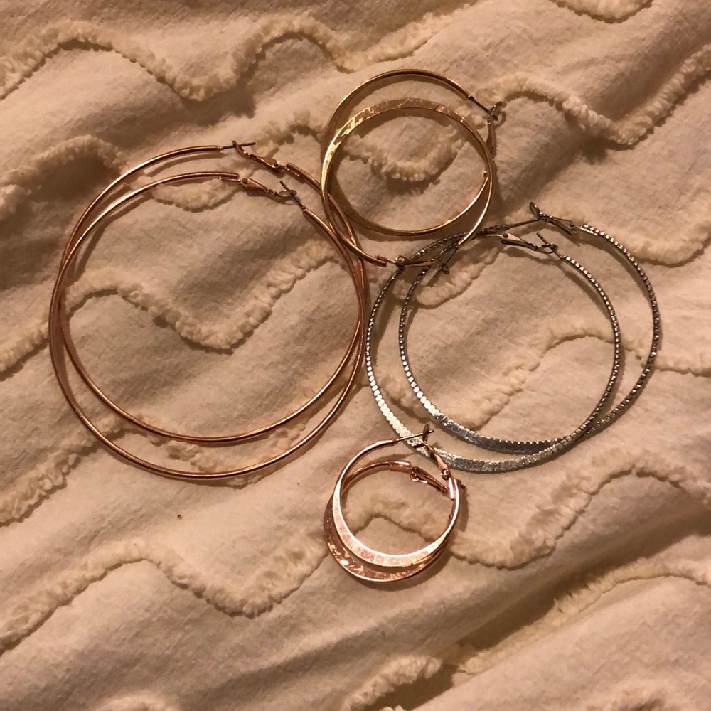 Hoop earrings